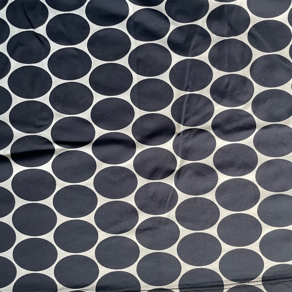 Women Lovely Black with Big White Dots One-shoulder Maxi Dress Stretchy Fabric - Picture 4 of 13